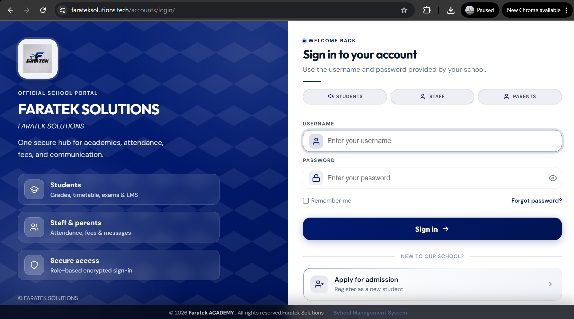 Plateforme TCMS